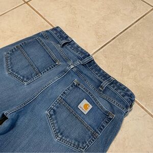 Carhartt Jeans Mens 32x30 Blue Denim Carpenter Relaxed Workwear USA